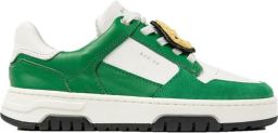 Nubikk Basket Court leren sneakers wit groen Leer Meerkleurig 25