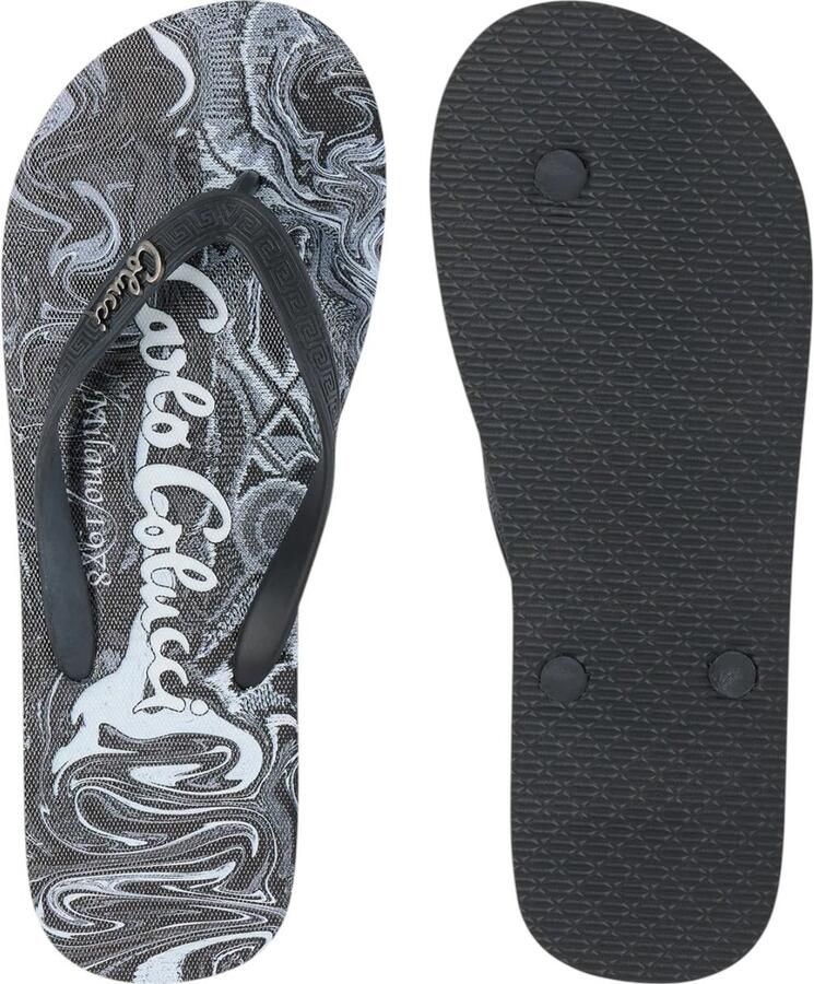 Carlo Colucci Heren Slippers Zwart