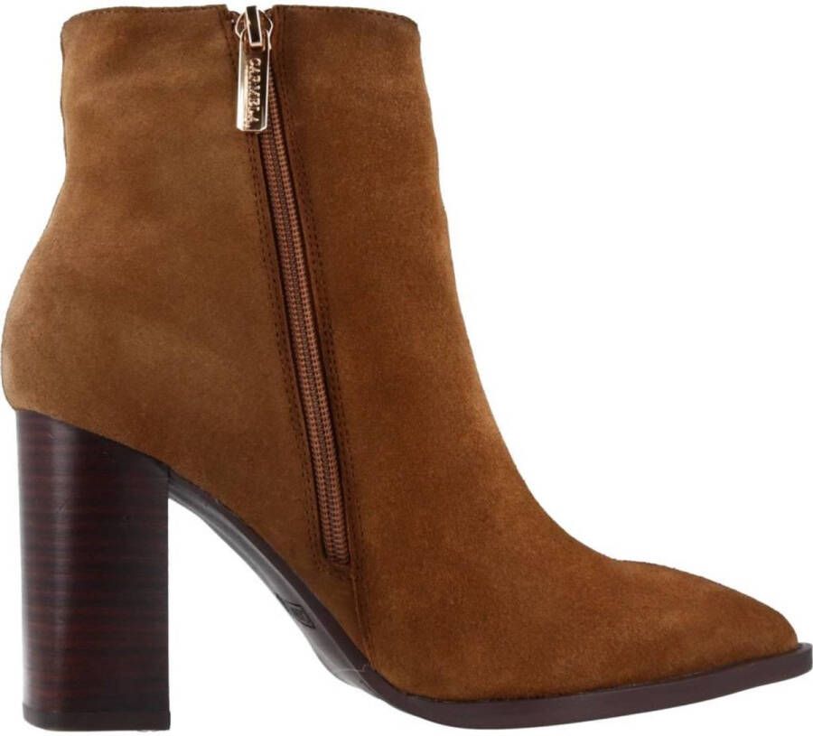 Carmela Elegant Heeled Boots Brown Dames