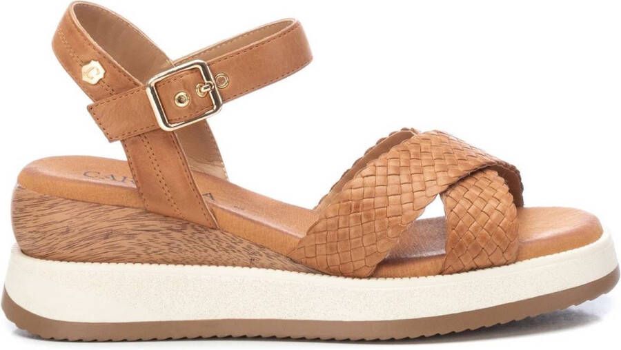 Carmela Stijlvolle Wedges voor Vrouwen Brown Dames
