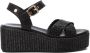 Carmela 162361 Sandaal ZWART - Thumbnail 1