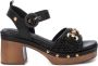Carmela 162367 Sandaal ZWART - Thumbnail 1