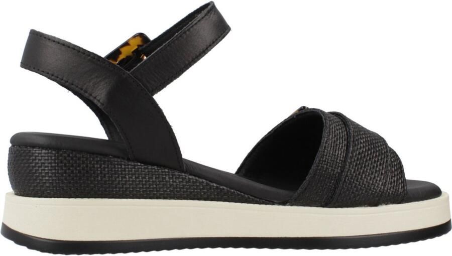 Carmela 16222701 Wedgesandalen Zwart Vrouw