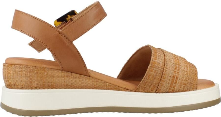 Carmela 16222702 Wedgesandalen Bruin Vrouw