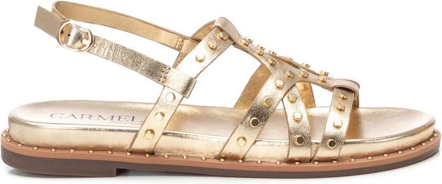 Carmela 16239202 Leather Sandalen Goud Vrouw
