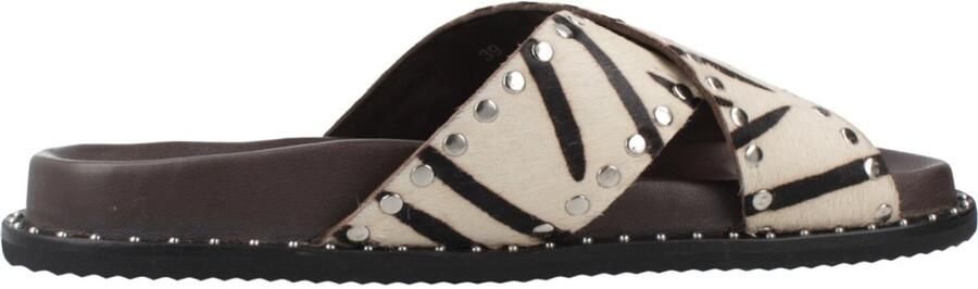 Carmela 163054 Sandalen Wit Zwart Vrouw