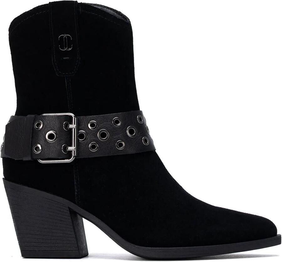 Carmela 16413203 Booties Met Hak Zwart Vrouw