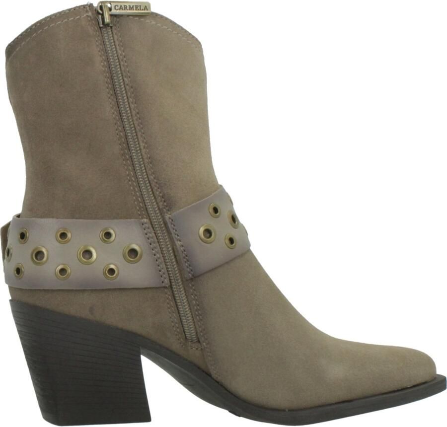 Carmela 16413202 Booties Met Hak Bruin Vrouw