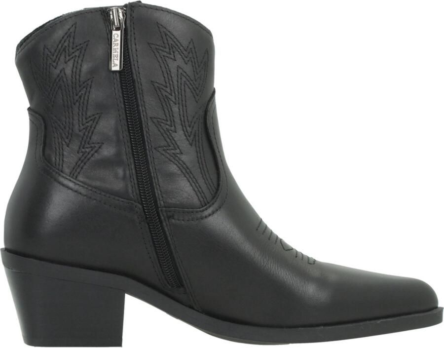 Carmela 16439101 Booties Met Hak Zwart Vrouw
