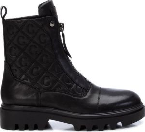 Carmela Dames Boots | Zwart | Leer