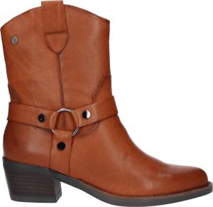Carmela Dames Cowboylaarsjes Camel Cognac Leer C6738602