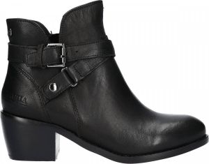 Carmela Dames Enkellaarsjes Negro | Zwart | Leer
