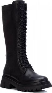 Carmela Dames Laarzen Hoog Negro | Zwart | Leer