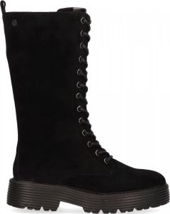 Carmela Dames Laarzen Negro | Zwart | Suède