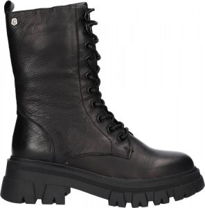 Carmela Dames Laarzen Negro | Zwart | Leer