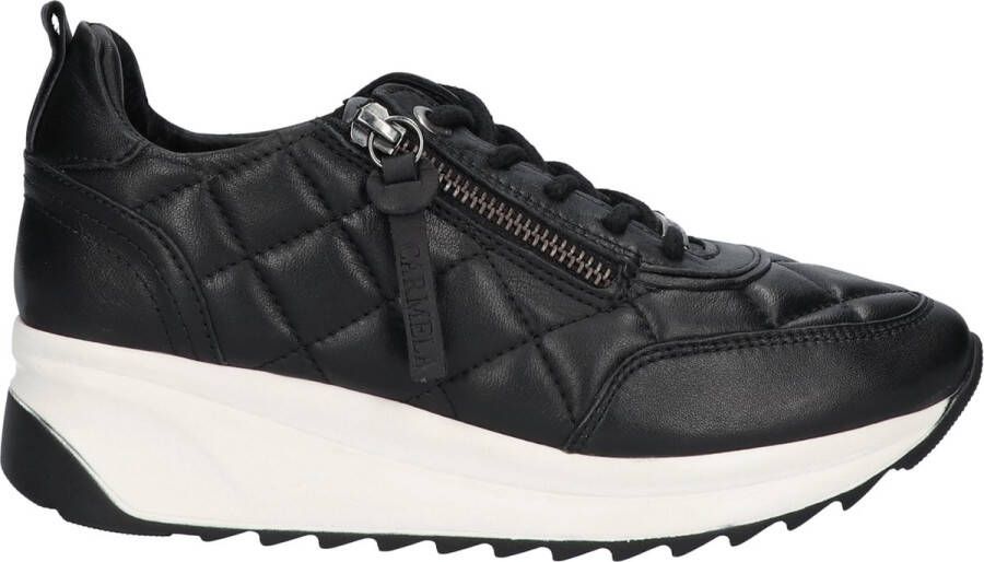 Durlinger Carmela Sneaker Dames Zwart - Schoenen.nl