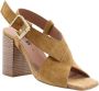 Carmens High Heel Sandals Grijs Dames - Thumbnail 1