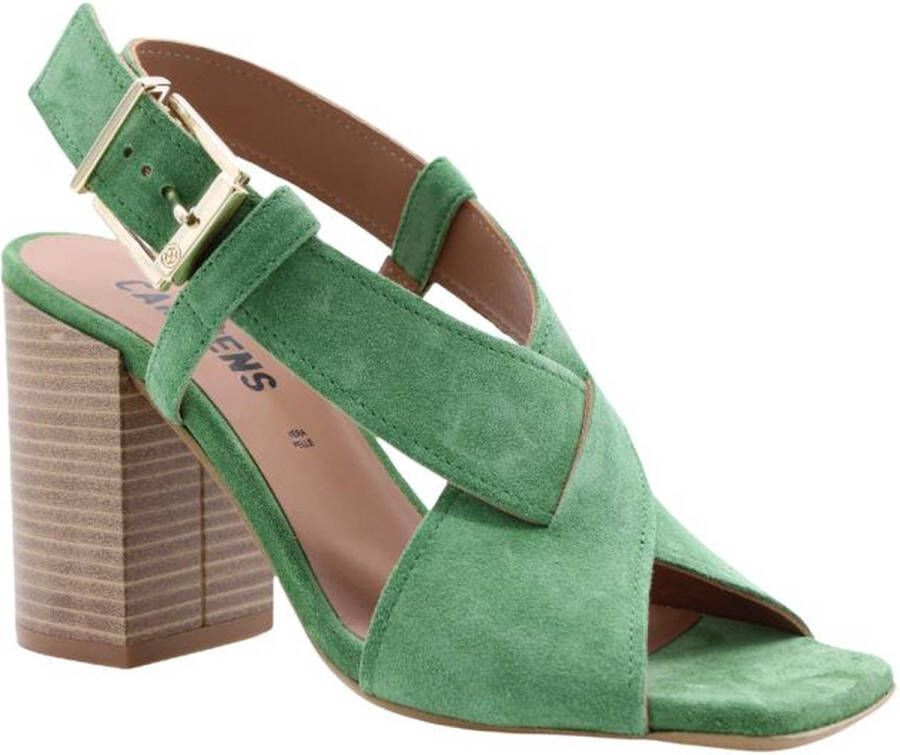 palm Adviseren Vooruit Carmens High Heel Sandals Groen Dames - Schoenen.nl