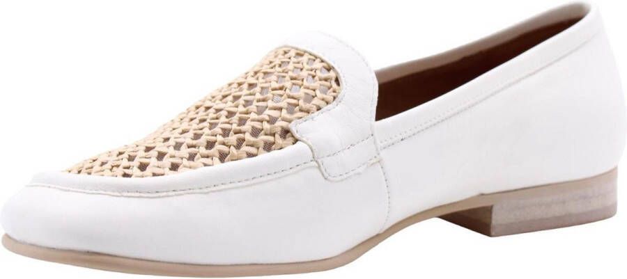 Carmens Mocassin White Dames