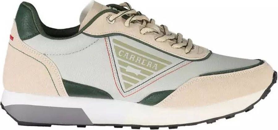 Carrera Beige Polyester Sneaker met Contrasterende Details Beige Heren