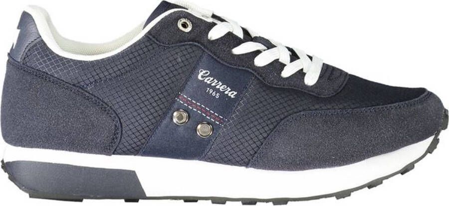 Carrera Blauwe Polyester Sneakers voor Mannen Blue Heren