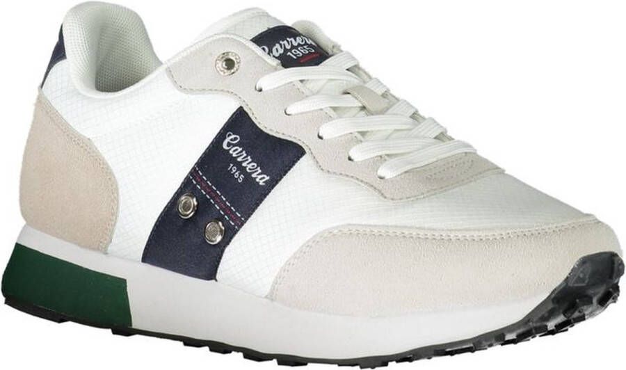 Carrera Stijlvolle Witte Polyester Sneaker voor Mannen Multicolor Heren