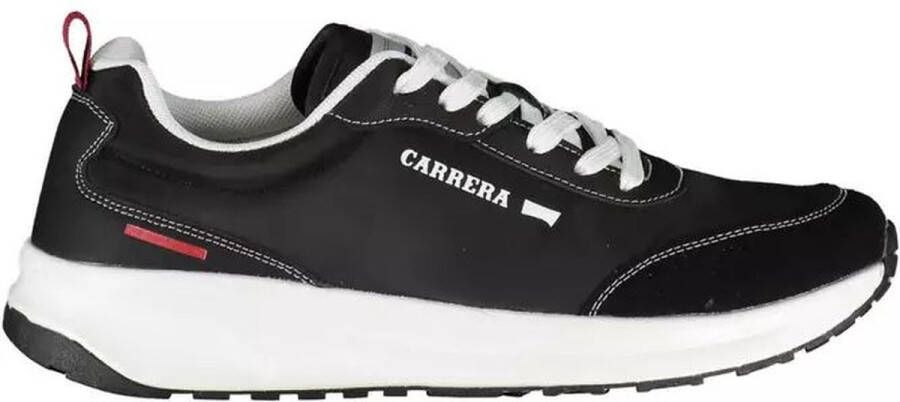 Carrera Polyester Sneaker Met Contrasterende Details