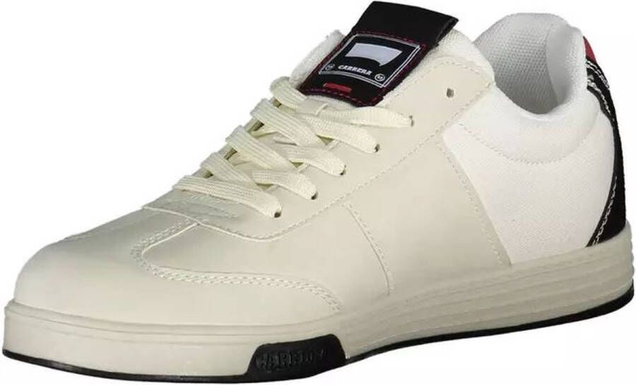 Carrera Witte Polyester Sneaker met Logo voor Heren White Heren