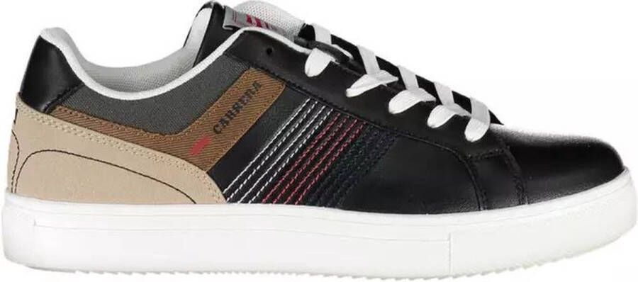 Carrera Sportieve Zwarte Sneakers met Contrasterende Accenten Multicolor Heren