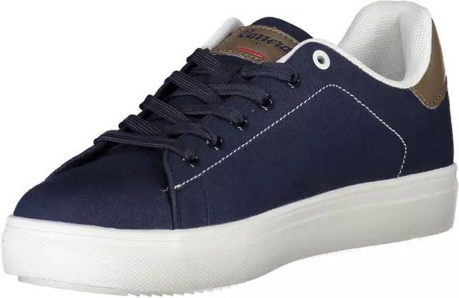 Carrera Blauwe Slimme Sneakers met Eco-Lederen Accenten Blue Heren