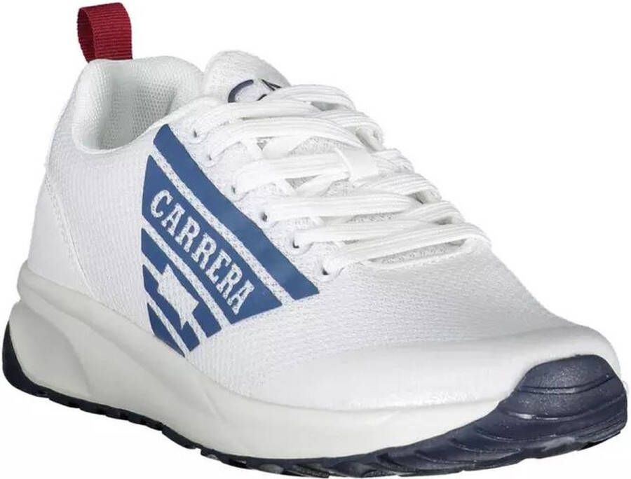 Carrera Heren Sneaker met Contrasterende Details en Logo White Heren