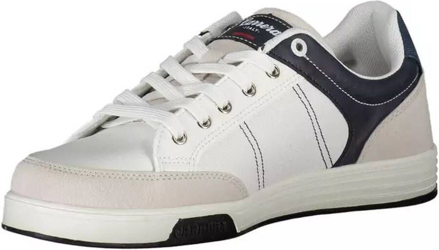 Carrera Witte Vetersneaker met Contrasterende Details White Heren