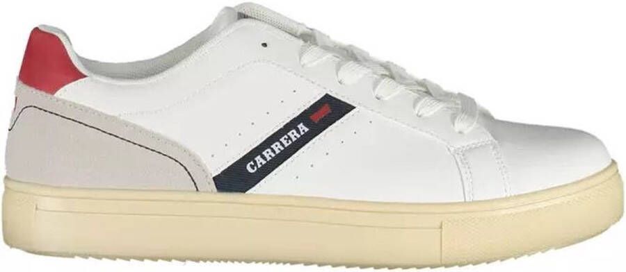 Carrera Witte Veterschoen met Contrasterend Logo Meerkleurig Heren