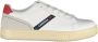 Carrera Sportieve witte vetersneakers met contrastdetails White Heren - Thumbnail 1