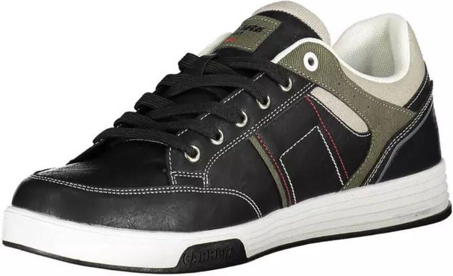 Carrera Zwarte Polyester Sneaker met Unieke Print Black Heren