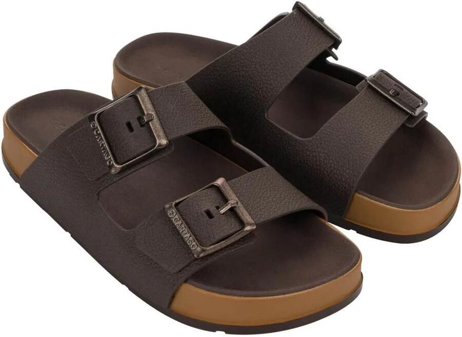 Cartago Milao Plus Slippers Bruin Man