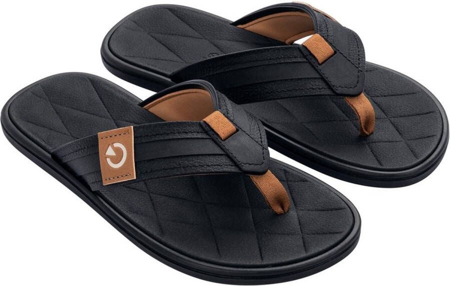Cartago Malta Heren Slipper 11358 24788 Zwart Bruin - Foto 2