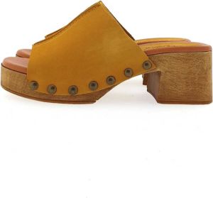 Casarini 23340 slipper klomp geel 40