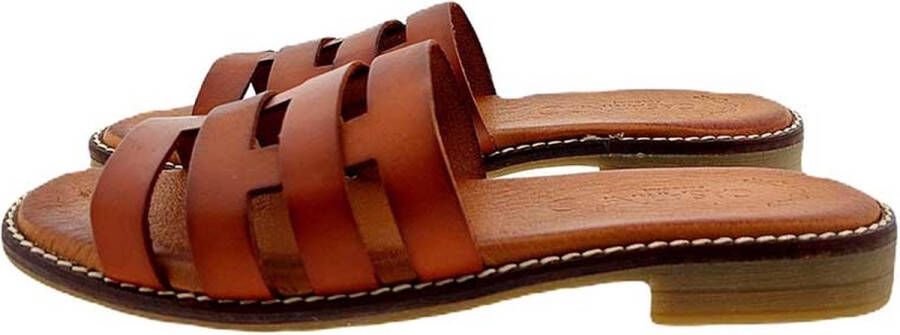 Casarini slipper middelbruin