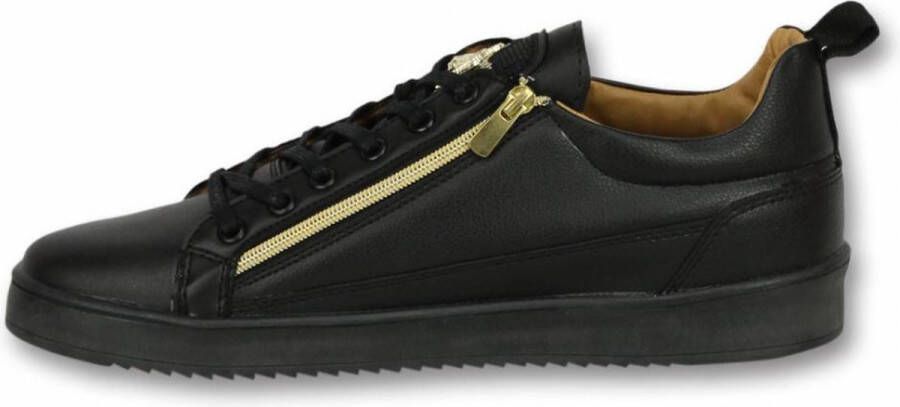 Cash Money Heren Schoenen Heren Sneaker Bee Black Gold CMS97 Zwart Maten: - Foto 4