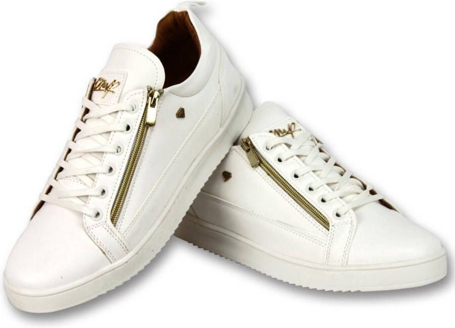 Cash Money Heren Sneaker CMP White Gold- CMS97 White Maten
