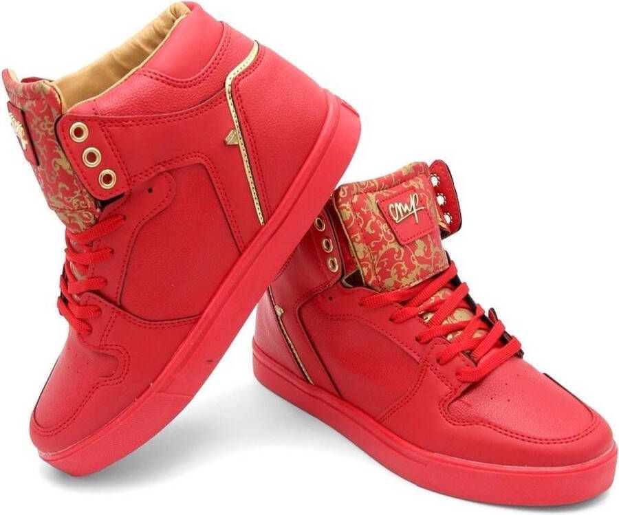 Cash Money Heren Sneakers Majesty Red Gold 2 CMS13 Rood Maten: - Foto 1