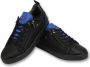 Cash Money Heren Sneakers Maximus Black Blue CMS97 Zwart Blauw Maten: - Thumbnail 1