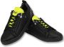 Cash Money Heren Sneakers Maximus Black Yellow CMS97 Zwart Maten: - Thumbnail 1