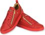 Cash Money Rode Heren Sneakers Mannen Cesar Red Gold CMP97 Maten: - Thumbnail 1