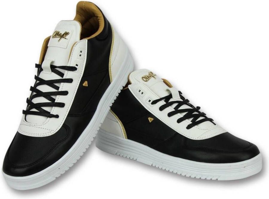 Cash Money Schoenen Heren Online Mannen Sneaker Luxury Black White CMS72 Zwart Maten: - Foto 1