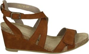 Ca'shott 23072 BIO Volwassenen Sandalen met hakDames Sandalen Cognac