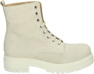 Ca'shott 24209 Volwassenen VeterlaarzenHalf hoge schoenen Kleur Wit beige