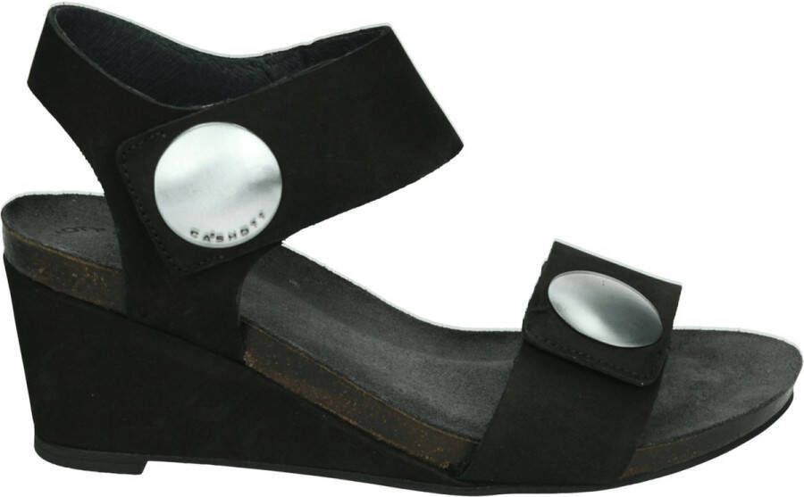 Ca'shott 61200370~~~~~~~~~~~~~~~~~~~~~~ Sandalen met hakDames Sandalen Zwart