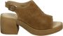 Ca'shott 61200485~~~~~~~~~~~~~~~~~~~~~~ Sandalen met hakDames Sandalen Bruin - Thumbnail 1